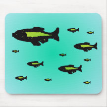 "School of Fish" Mousepad