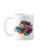 School of Rainbow Fish Symbols