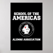 school of the americas alumni poster