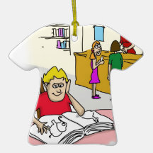 School Poster  education  homework study Christmas Ornament