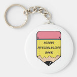 SCHOOL PSYCHOLOGIST ROCK KEY CHAIN