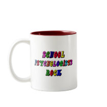 SCHOOL PSYCHOLOGIST ROCK MUG