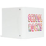 School Rocks 3 Ring Binders