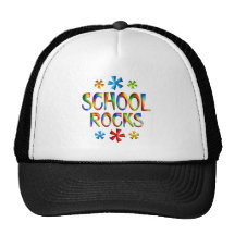 SCHOOL ROCKS TRUCKER HAT