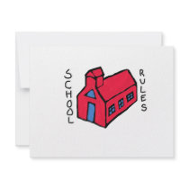 School Rules Invites