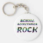 SCHOOL SECRETARIES ROCK KEYCHAINS