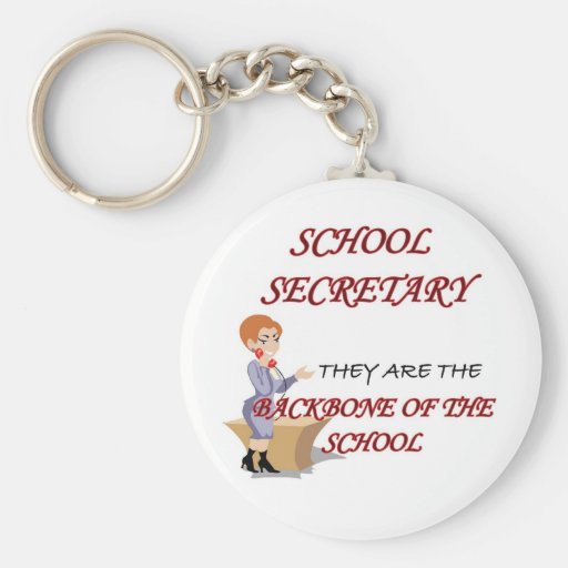 SCHOOL SECRETARY 2 copy Keychains