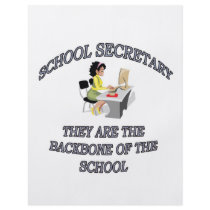SCHOOL SECRETARY FULL COLOR FLYER