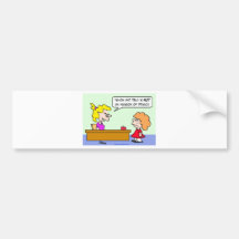 school show and tell invasion privacy bumper sticker