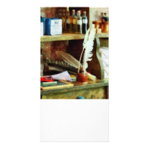 School Supplies in General Store Photo Greeting Card