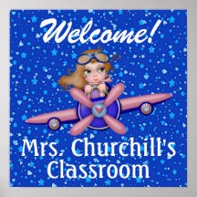 School Teacher's Classroom Rules . by SRF Poster