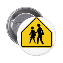 School Zone Highway Sign Buttons
