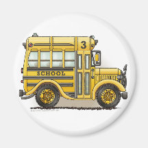 Schoolbus Magnets