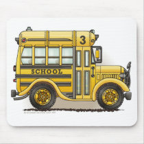 Schoolbus Mouse Pad