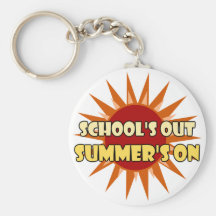 School's Out Key Chains