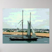 Schooner Ernestina Affiches
