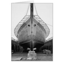 Schooner in Drydock Card