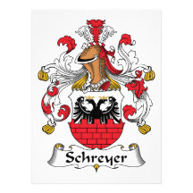 Schreyer Family Crest Invitations