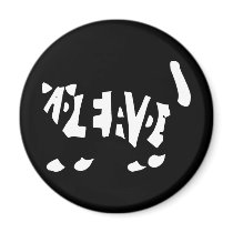Schrödinger's cat refrigerator magnets