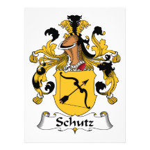 Schutz Family Crest Invites