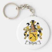 Schutz Family Crest Key Chains