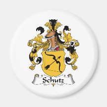 Schutz Family Crest Magnets