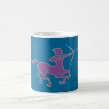 Schütze Sagittarius Kaffee Haferl