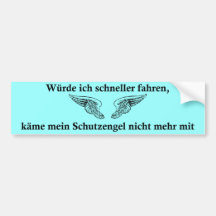Schutzengel Autosticker