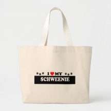 SCHWEENIE CANVAS BAG