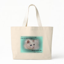 Schweitzer's Cat Tote Bags