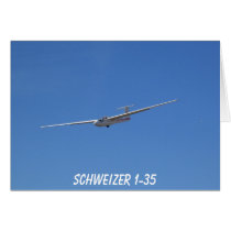Schweizer 1-35 glider card