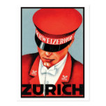 Schweizerhof Zurich Post Card