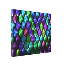 Sci-Fi Armour 2 Wrapped Canvas Canvas Print