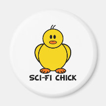 Sci-Fi Chick Magnets