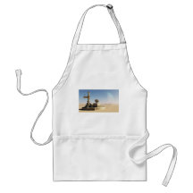 Sci-Fi desert outpost building Aprons