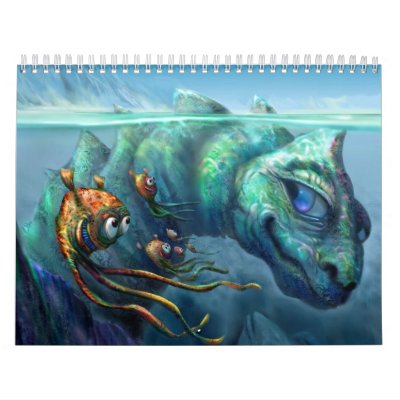Sci-Fi / Fantasy Calendar by Lefrogzle