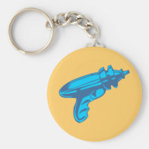 Sci-Fi Ray Gun Laser Pistol Key Chain