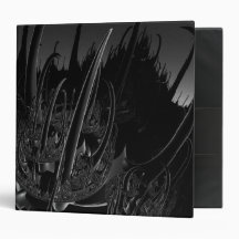 Sci-Fi Steel Fractal Binders