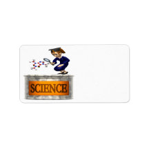 Science 2 custom address labels