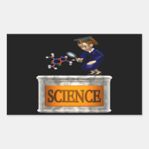 Science 2 rectangle sticker
