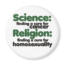 Science and Religion Fridge Magnets