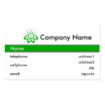 Science and Technology Business Card Design