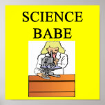 SCIENCE BABE PRINT