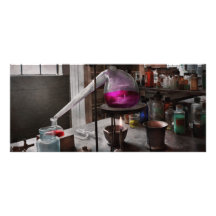 Science - Chemist - Chemistry for Medicine  Custom Rack Card