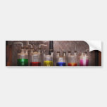 Science - Chemist - Glassware for couples Bumper Sticker