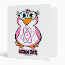 Science Chick 3 Ring Binders