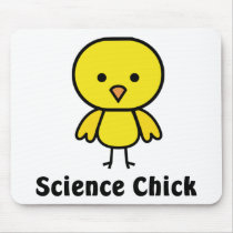 Science Chick Mouse Pads