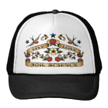 Science du sol vivante d'amour casquettes de camionneur