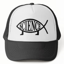 Science Fish Mesh Hats