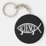 Science Fish Keychain